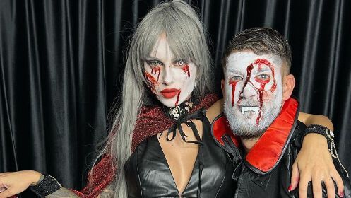 "Le fruit de notre amour" : Paga et Giuseppa profitent d’Halloween pour annoncer l’arrivée de leur premier enfant