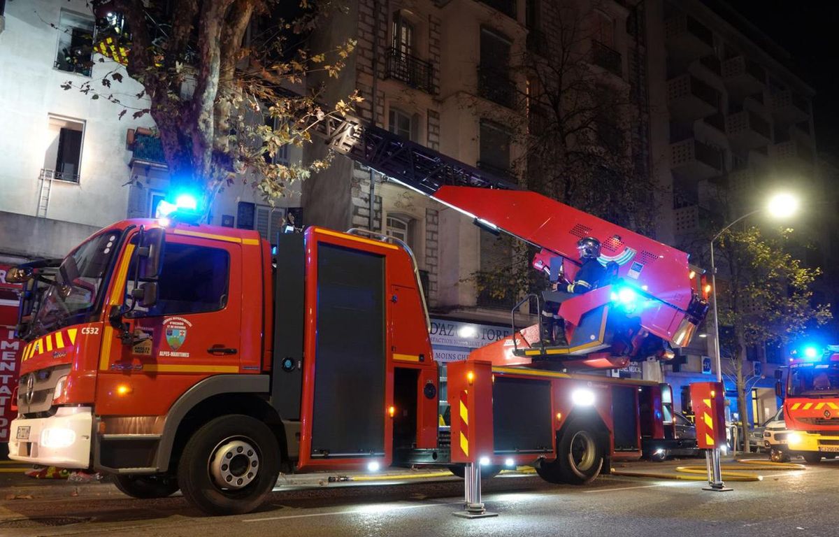 Nice : Une femme meurt dans l’incendie de son appartement, 25 personnes relogées