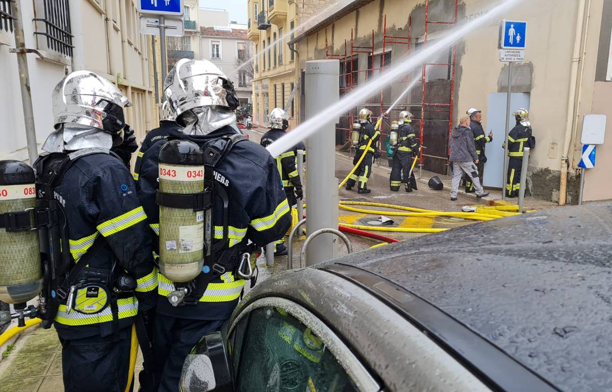 Nice : Une jeune femme armée interpellée après l’incendie suspect d’un appartement