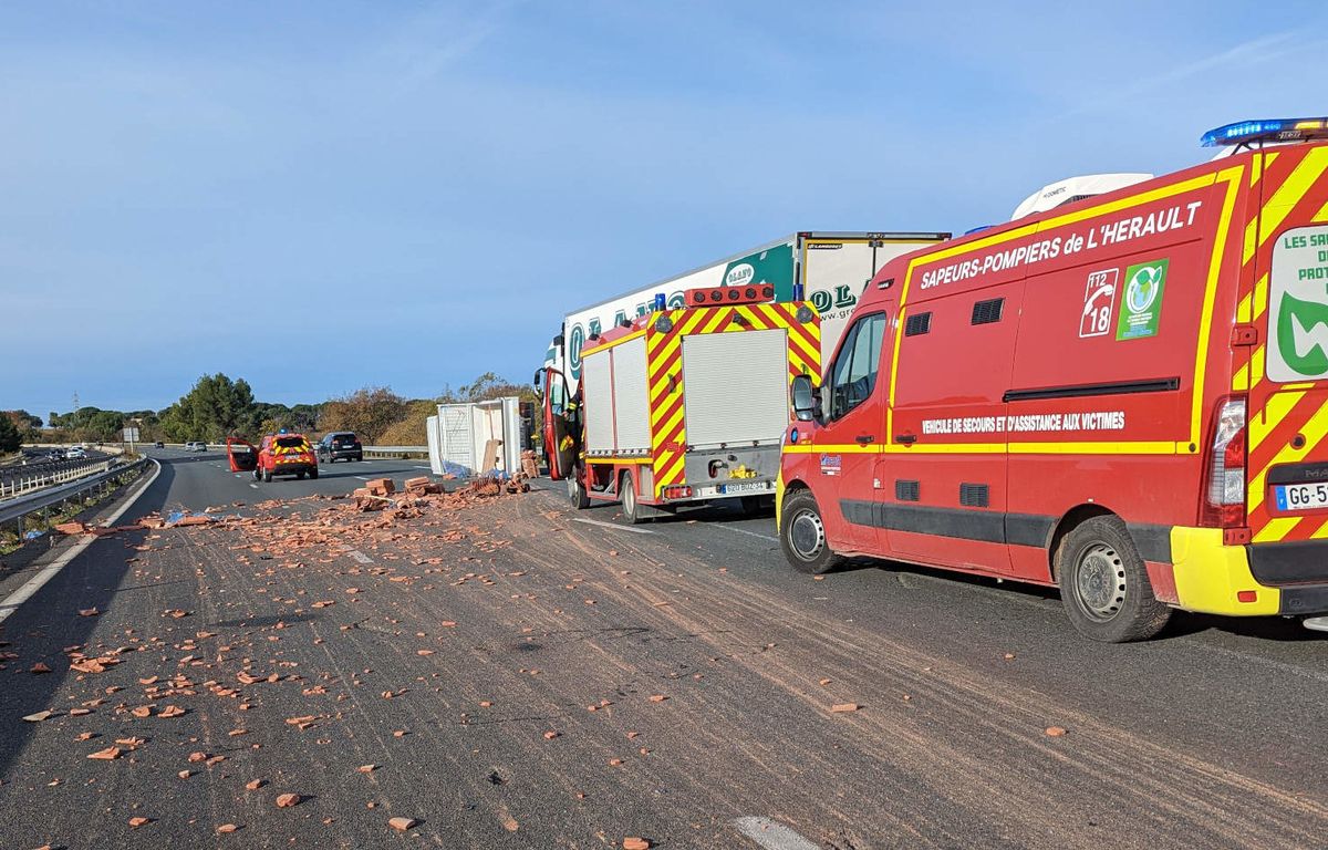 Gard : Alcoolisé, le chauffeur d’une camionnette déverse son chargement sur l’autoroute