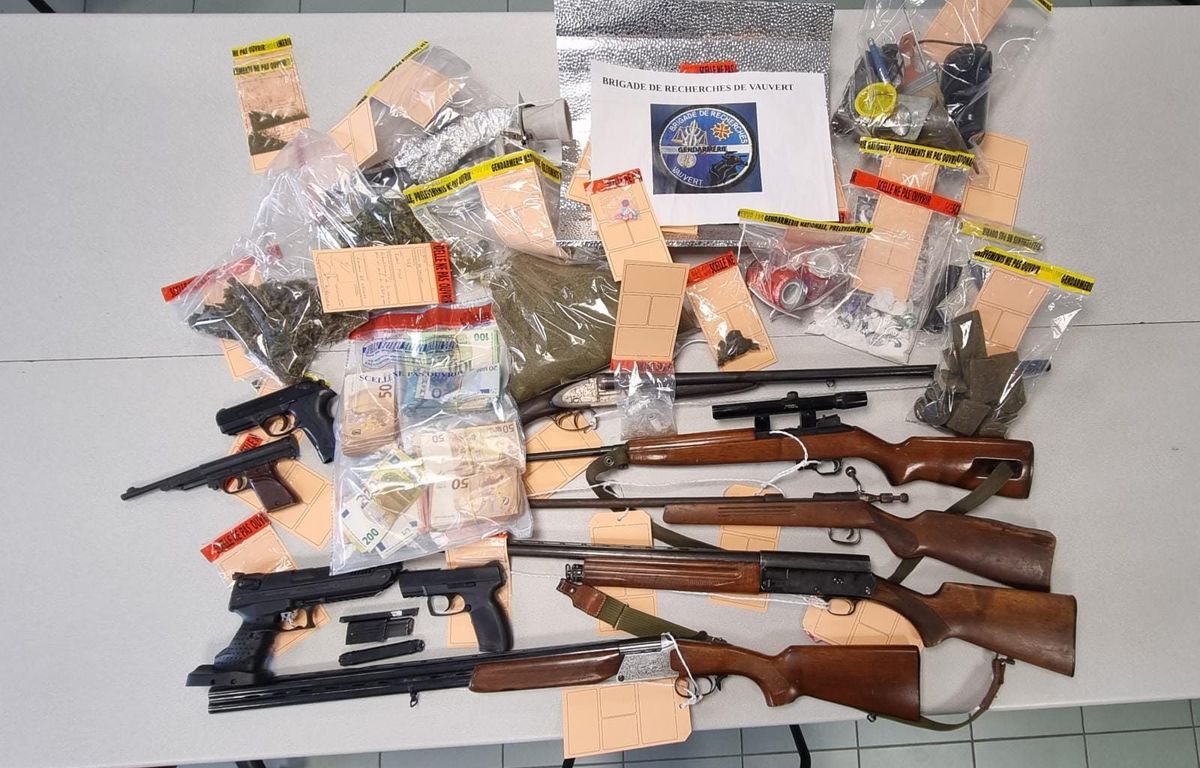 Gard : Trois personnes accusées d’être à la tête d’un trafic de drogue