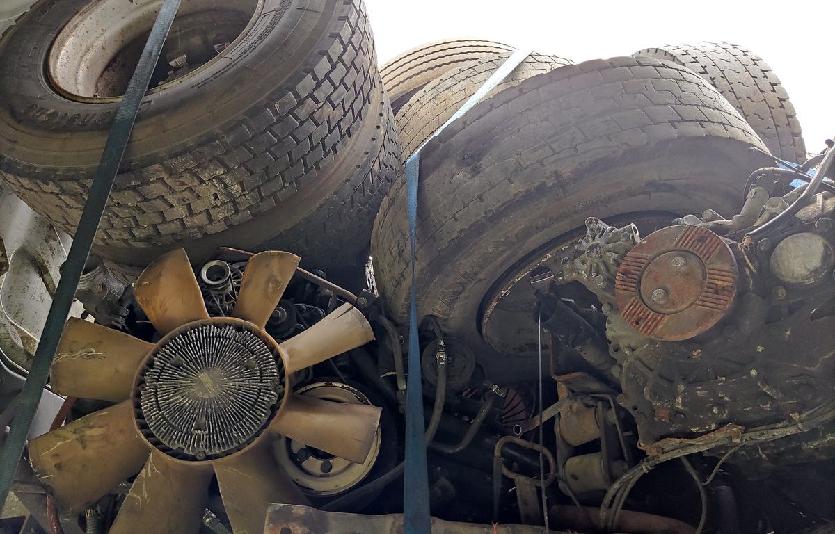 Sète : Au port, les douaniers saisissent 30 tonnes de pièces détachées à destination du Sénégal