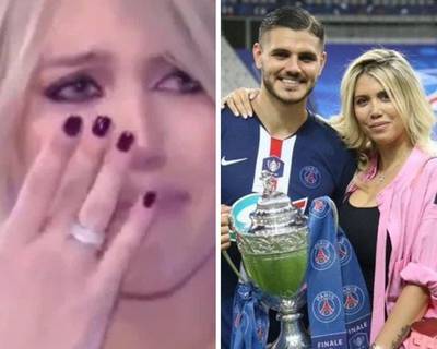 Wanda Nara annonce sa rupture avec Mauro Icardi et fond en larmes en direct à la télévision