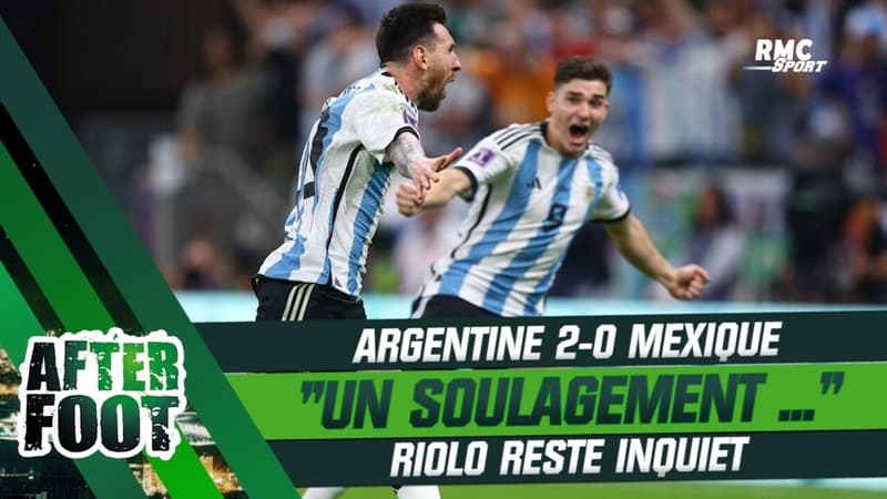 Argentine 2-0 Mexique : “Le soulagement et rien d’autre pour l’Albiceleste” tacle Riolo
