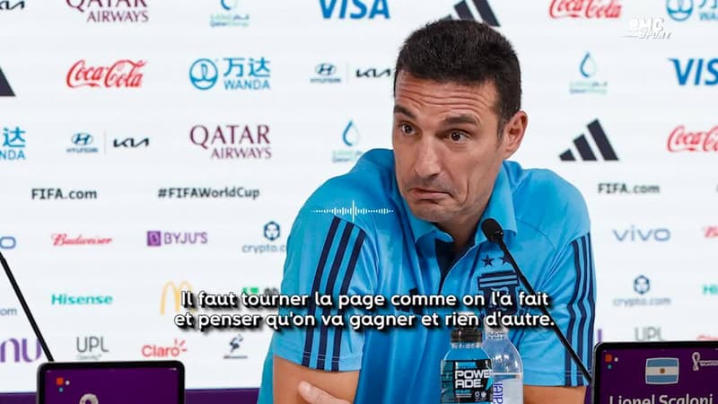 Argentine – Mexique : Malgré la pression, Scaloni ne veut pas “changer de style de jeu”