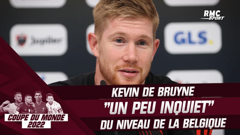 Coupe du Monde 2022 : “je suis un peu inquiet de notre niveau” confie Kevin de Bruyne