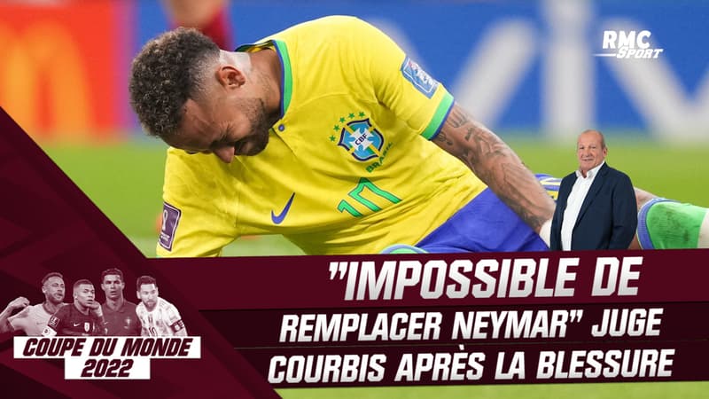 Coupe du monde 2022 : “Impossible de remplacer Neymar”, juge Courbis après la blessure du Brésilien