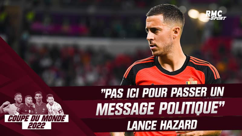 Coupe du monde 2022 : “Je ne suis pas ici pour passer un match politique” lance Hazard