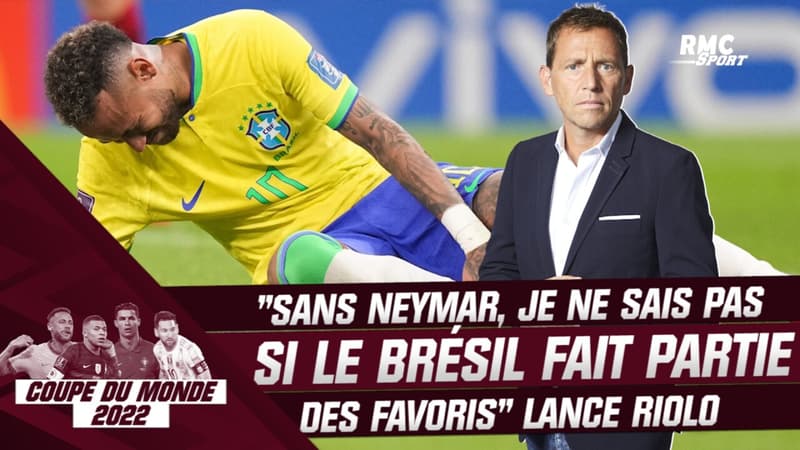 Coupe du monde 2022 :  “Sans Neymar, je ne sais pas si le Brésil fait partie des favoris” lance Riolo