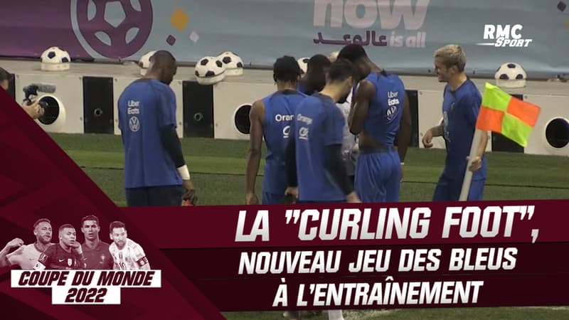 Coupe du monde : Le “curling football”, nouveau jeu des Bleus à l’entraînement