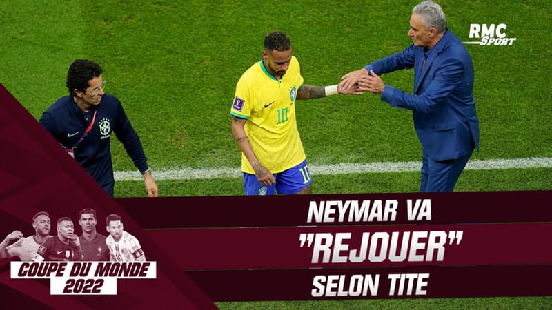 Coupe du monde 2022 : Tite assure que Neymar va rejouer, le médecin du Brésil moins catégorique