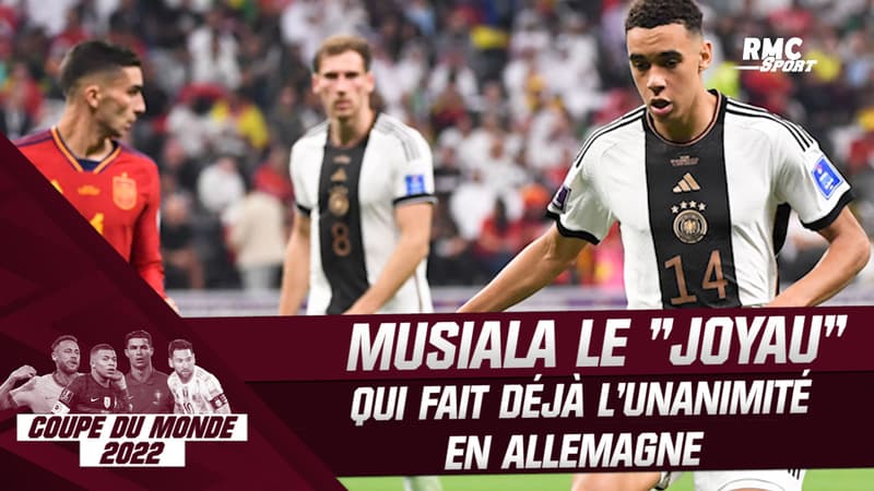 Coupe du monde : brillant contre l’Espagne, Musiala a déjà séduit l’Allemagne