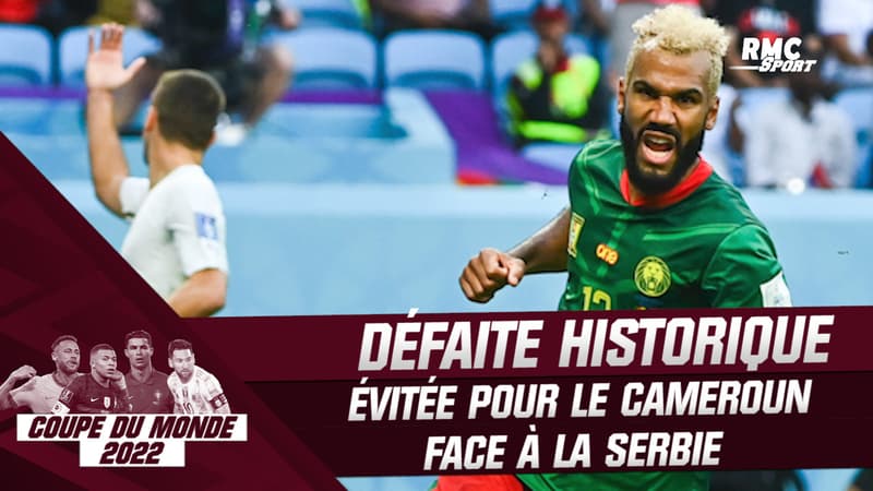 Coupe du monde : en arrachant le nul face à la Serbie (3-3), le Cameroun évite une défaite historique