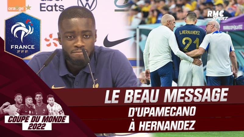 Équipe de France : Le beau message d’Upamecano à Hernandez