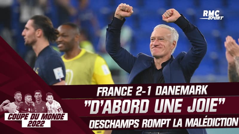 France 2-1 Danemark : “Une joie”, Deschamps heureux de la qualif … qui rompt la malédiction