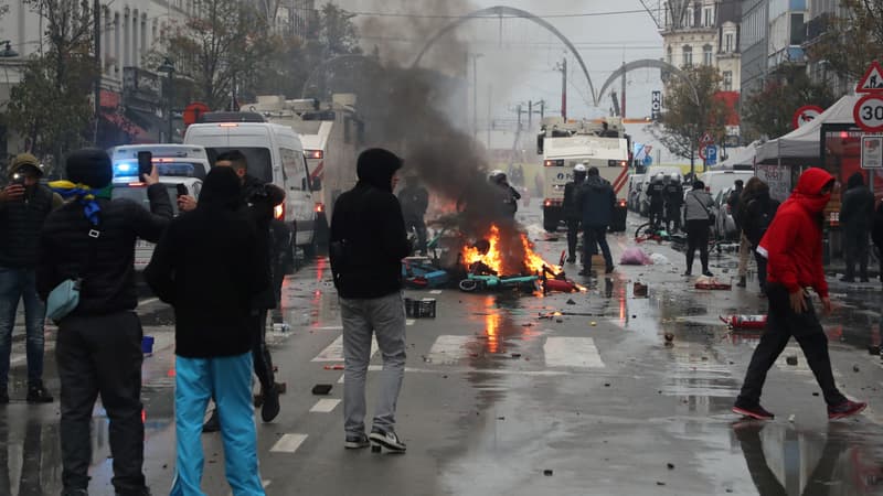 Belgique-Maroc: des incidents à Bruxelles en marge de la victoire des Lions de l’Atlas