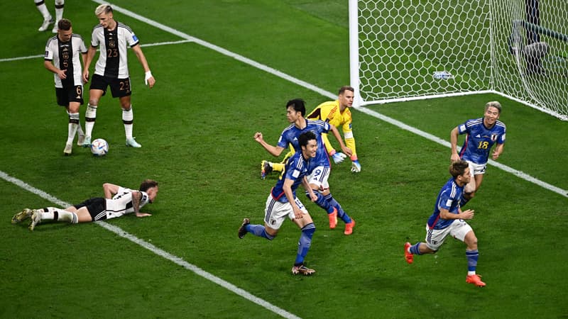 Allemagne-Japon: nouvelle sensation au Mondial, les Japonais renversent des Allemands déjà en danger