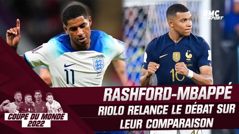 “Rashford peut concurrencer Mbappé en Europe”, Riolo relance la comparaison