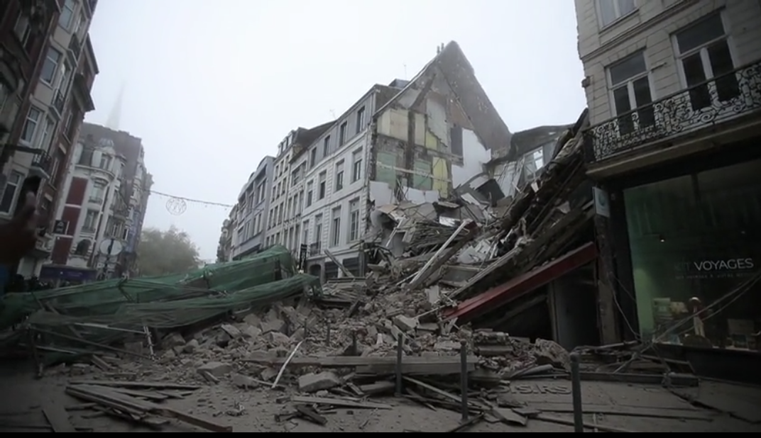 URGENT – Deux immeubles s’effondrent en centre-ville de Lille !