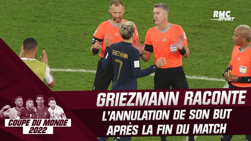 Tunisie 1-0 France : “Comme on était qualifiés, on s’est moins énervé” raconte Griezmann sur son but refusé