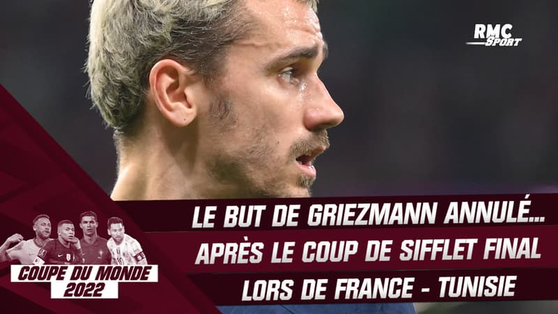 Tunisie – France : Griezmann égalise à la 97’… l’arbitre l’annule !!