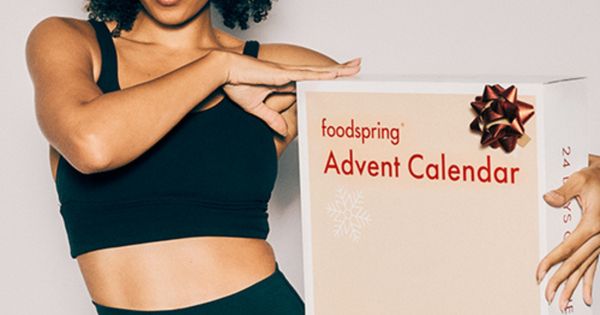 Foodspring : en forme pour les fêtes avec le calendrier de l’Avent fitness