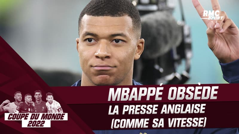 France – Angleterre : Mbappé et sa vitesse obsèdent la presse anglaise