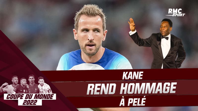 Angleterre : Kane rend hommage à Pelé et lui souhaite un prompt rétablissement