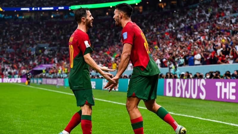 Portugal-Suisse: Bernardo Silva à l’écart des célébrations pour respecter une règle… qui n’existe pas