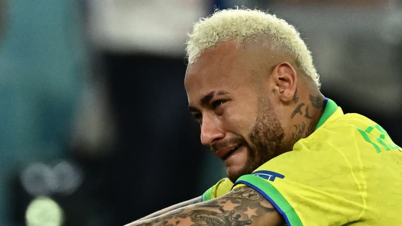 Croatie-Brésil: les larmes de Neymar et la détresse des Brésiliens, éliminés de la Coupe du monde en quart