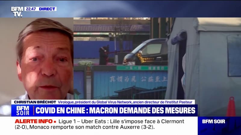 Christian Bréchot, virologue: “Il y a au moins 250 à 300 millions de cas de Covid-19 en Chine au cours des quatre dernières semaines”