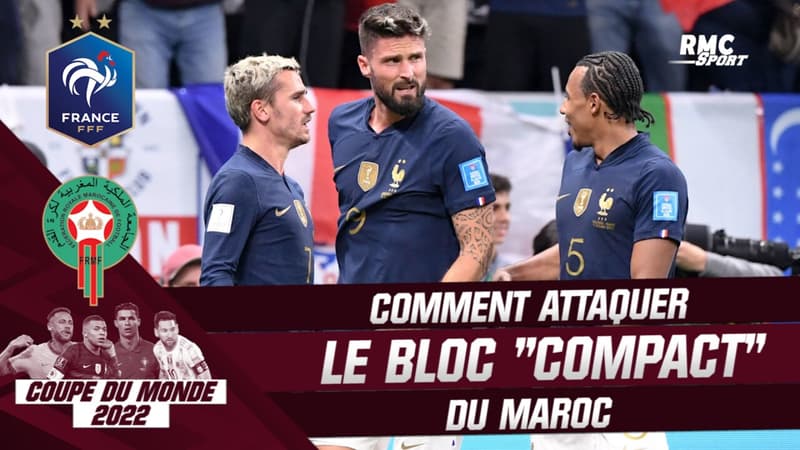 Coupe du monde 2022 : Comment les Bleus doivent attaquer le bloc “très compact” du Maroc