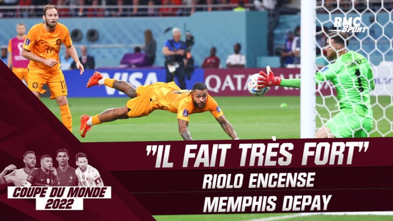 Coupe du monde 2022 : “Depay est le joueur clé des Pays-Bas” encense Riolo