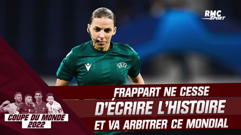 Coupe du monde 2022 : Frappart, l’arbitre française qui ne cesse d’écrire l’histoire