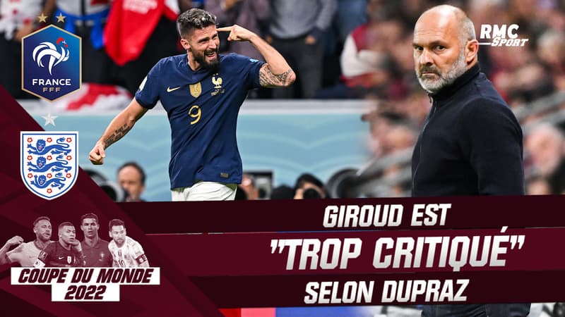 Coupe du monde 2022 : “Giroud est trop critiqué” regrette Dupraz (GG du Sport)