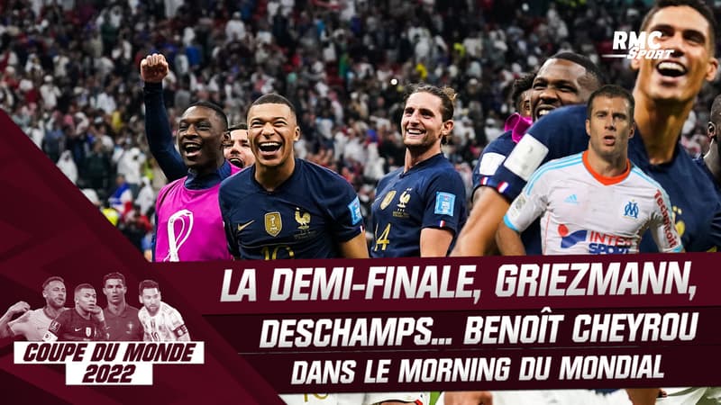 Coupe du monde 2022 : La demi-finale, Griezmann, Deschamps… Benoît Cheyrou dans le Morning du Mondial