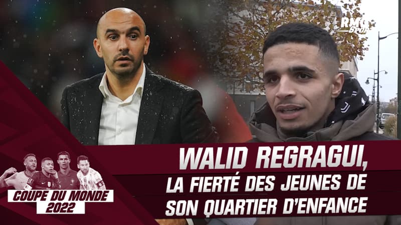 Coupe du monde 2022 : La fierté des jeunes de Corbeil-Essonne qui voient Regragui, “un grand du quartier s’en sortir”
