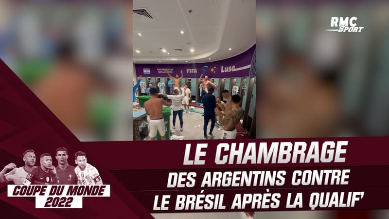 Coupe du monde 2022 : Le chambrage des Argentins contre le Brésil après la qualif’ en finale