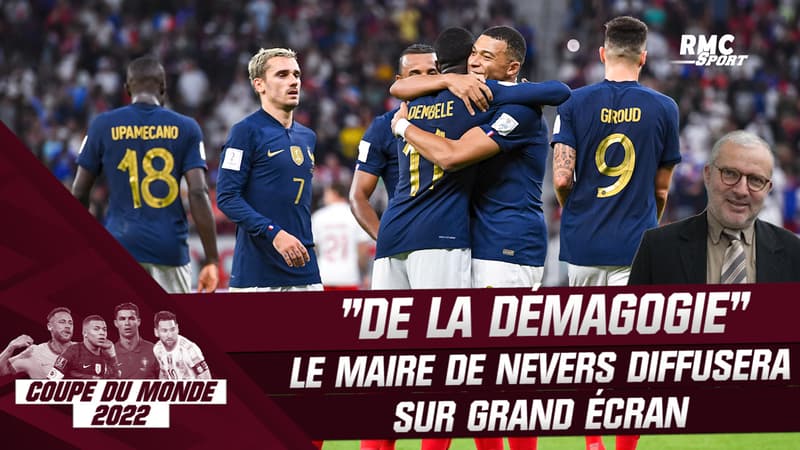 Coupe du monde 2022 : Le maire de Nevers dénonce “la démagogie” autour de la non-diffusion des matches sur grand écran