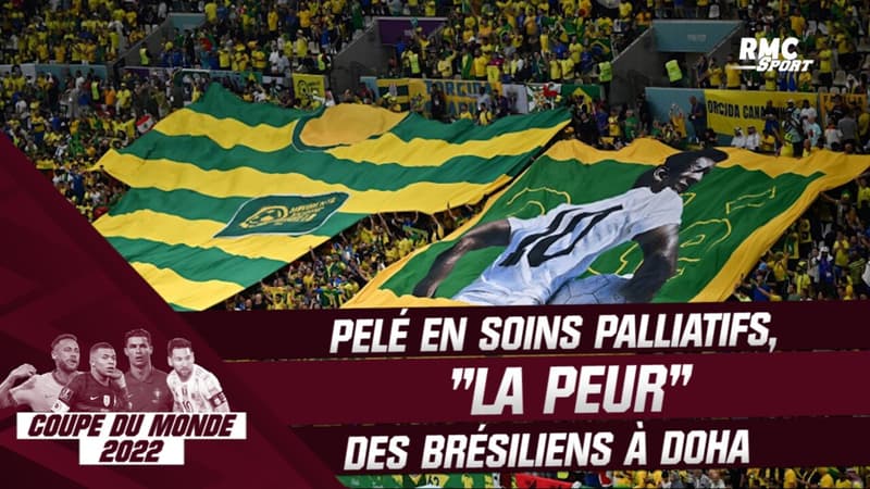 Coupe du monde 2022 : Pelé en soins palliatifs, “la peur” des supporters brésiliens présents au Qatar
