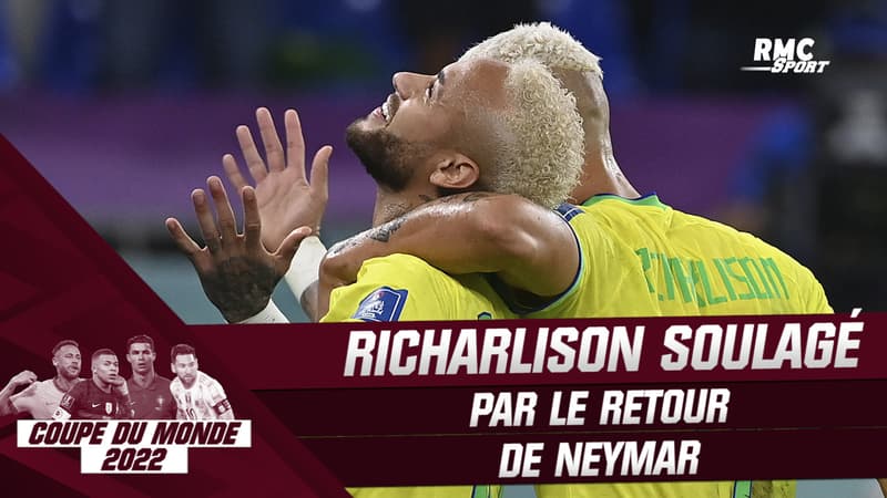 Coupe du monde 2022 : Richarlison soulagé par le retour de Neymar “Il m’ouvre des espaces”