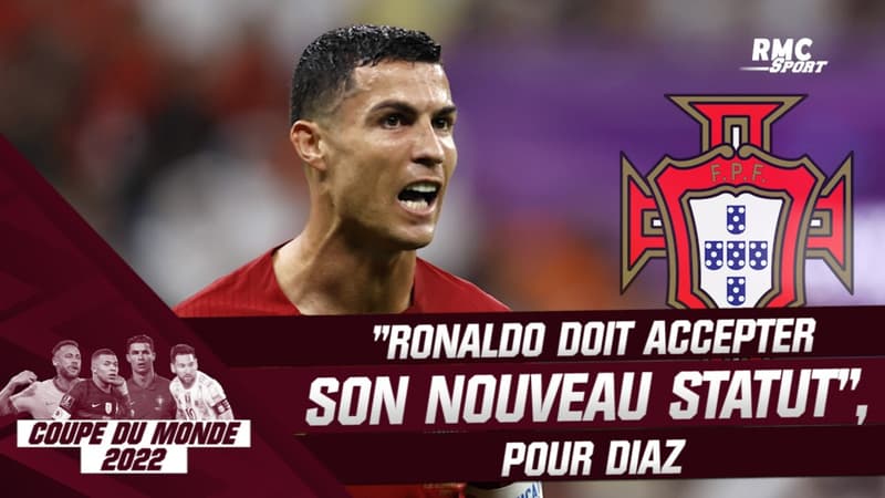 Coupe du monde 2022 : “Ronaldo doit accepter son nouveau statut” selon Diaz