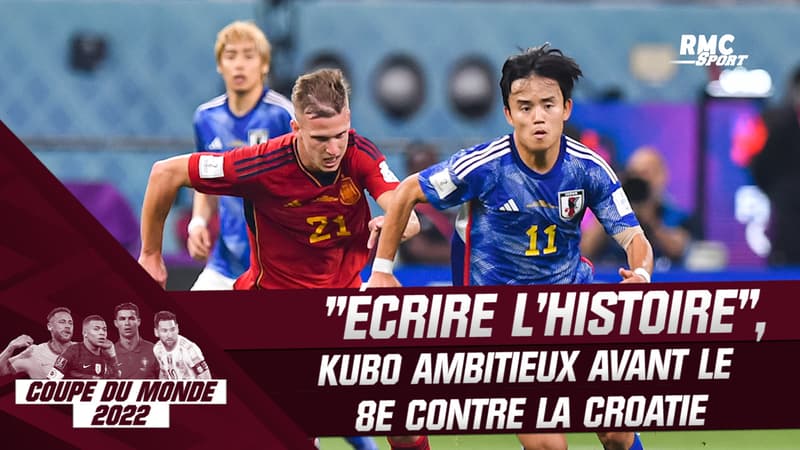 Coupe du monde : “À un match d’écrire l’histoire”, Kubo ambitieux avant Japon – Croatie