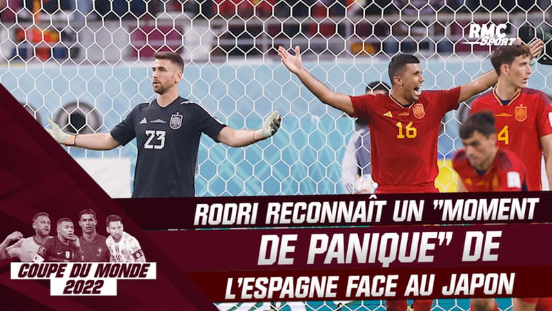 Coupe du monde : “Face au Japon, on a eu un moment de panique” reconnaît Rodri avant Maroc – Espagne