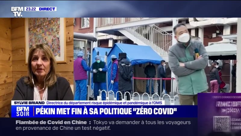 Covid en Chine: “On s’attend à avoir une explosion de cas plus rapide”, affirme Sylvie Briand (OMS)