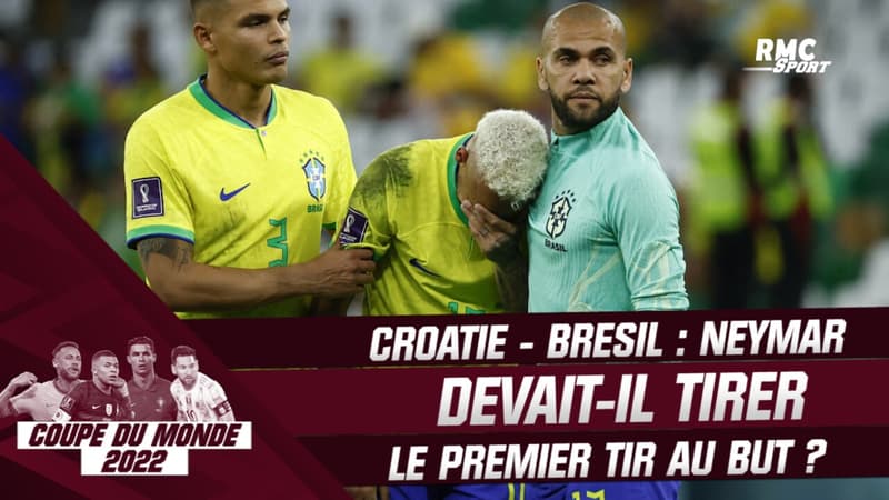 Croatie – Brésil : Neymar devait-il tirer le premier tir au but ? (GG du Sport)