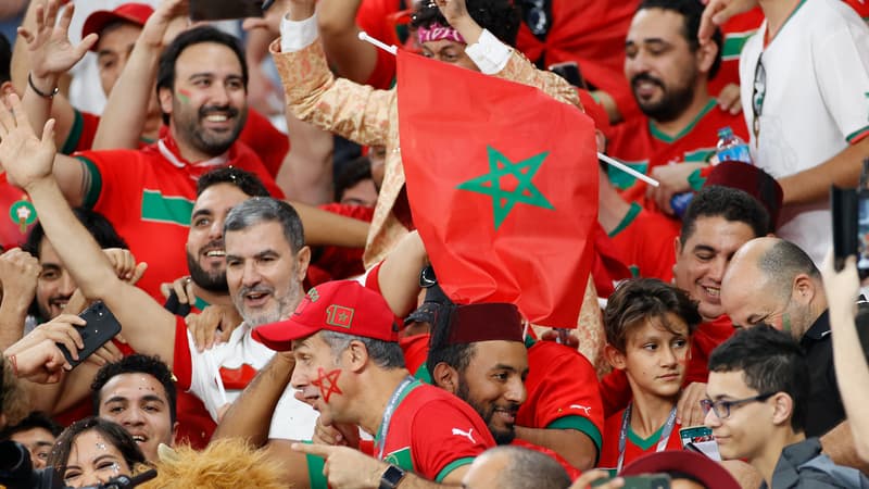 Coupe du monde 2022: “Tout le monde nous pousse”, au coeur de la folie marocaine à Doha