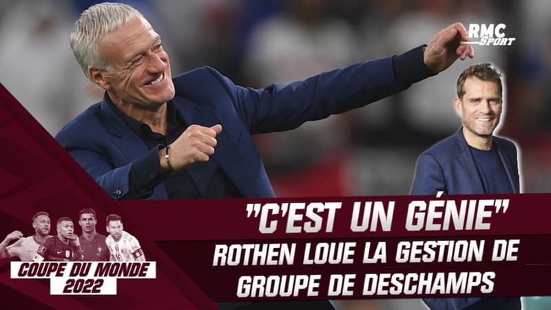 Équipe de France : “Ce groupe vit bien, Deschamps est un génie de ce côté-là” reconnaît Rothen