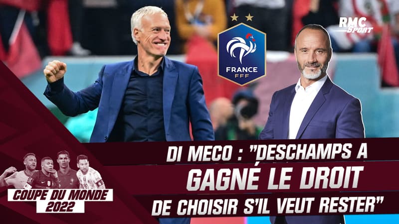Équipe de France : “Deschamps a gagné le droit de choisir s’il veut rester ou non,” estime Di Meco