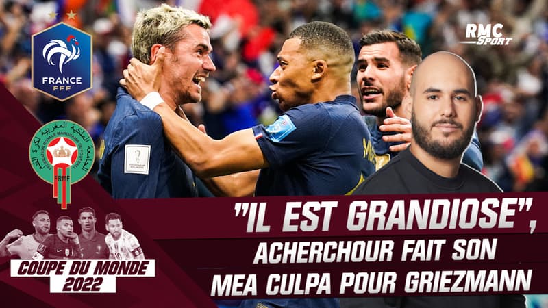 Équipe de France : “Il est grandiose”, Acherchour fait son “mea-culpa” pour Griezmann